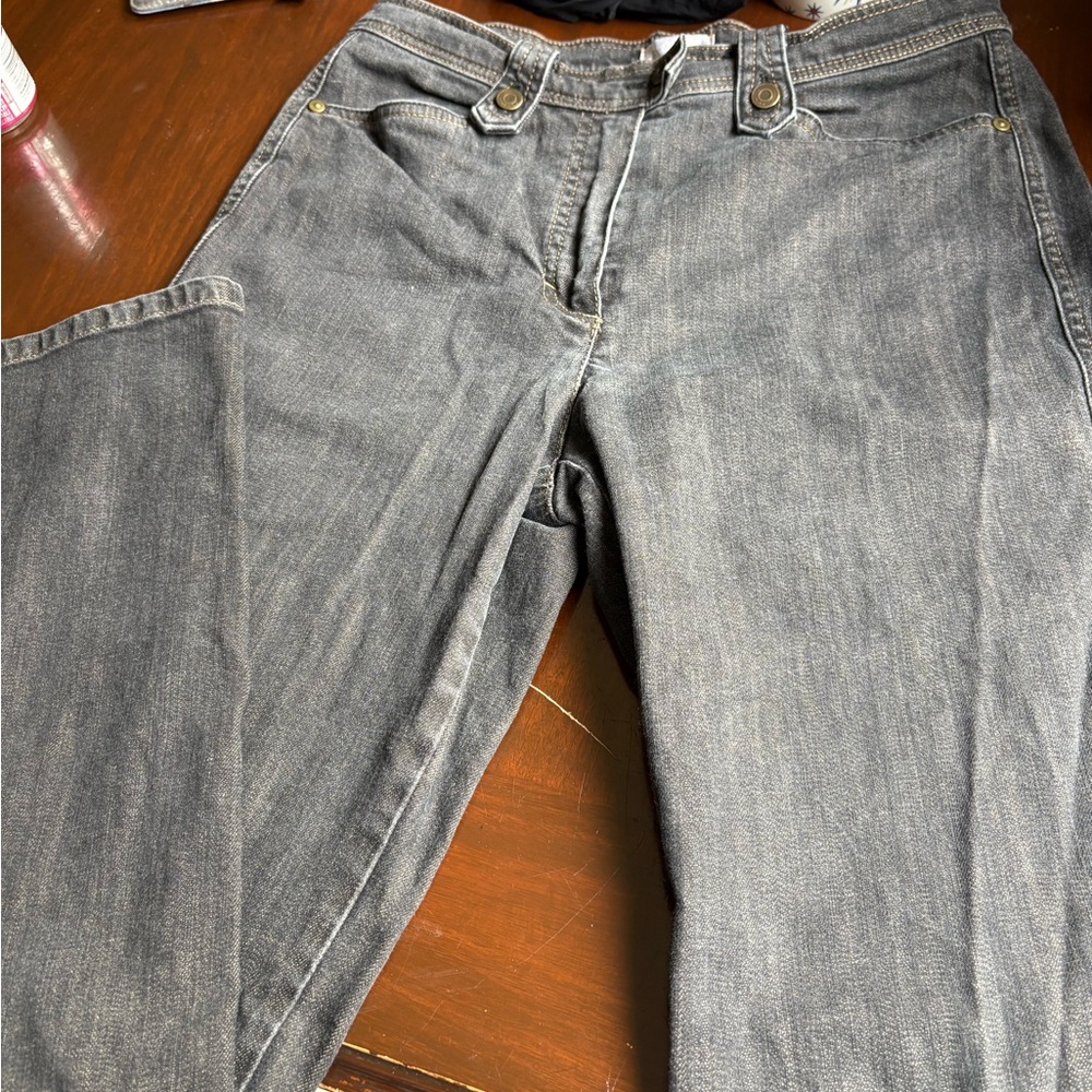Gray Bonita Denim Jeans